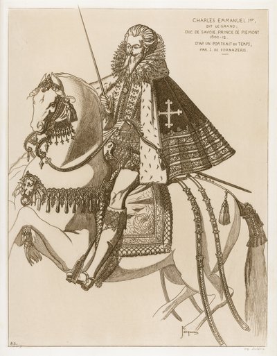 Carlos Emmanuel I de Jacques de Fornazeris
