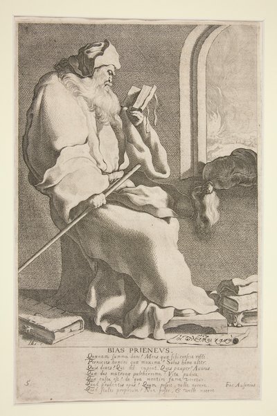 Bias Prieneus, #5 de la serie Los Siete Reyes Magos de Grecia de Jacques de Gheyn III