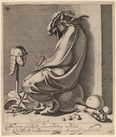 Marte Durmiendo de Jacques de Gheyn III
