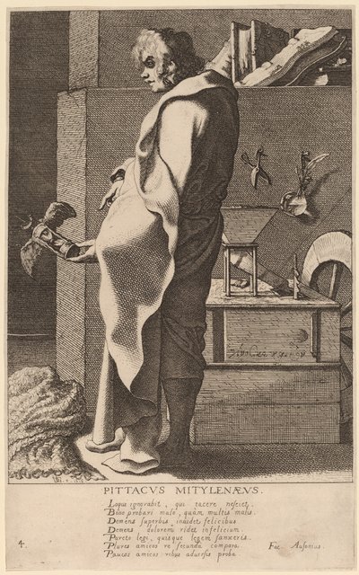 Pítaco de Mitilene de Jacques de Gheyn III