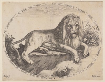 Den Grooten Leeuw (El Gran León). de Jacques de Gheyn II