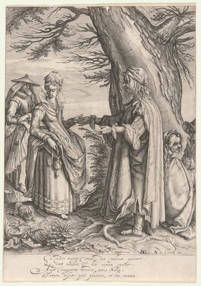 Adivino de Jacques de Gheyn II