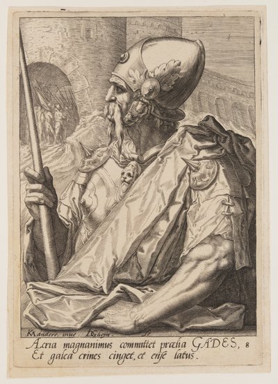 Gad, de Los doce hijos de Jacob de Jacques de Gheyn II