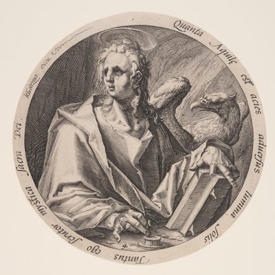 Juan, de Los Evangelistas de Jacques de Gheyn II