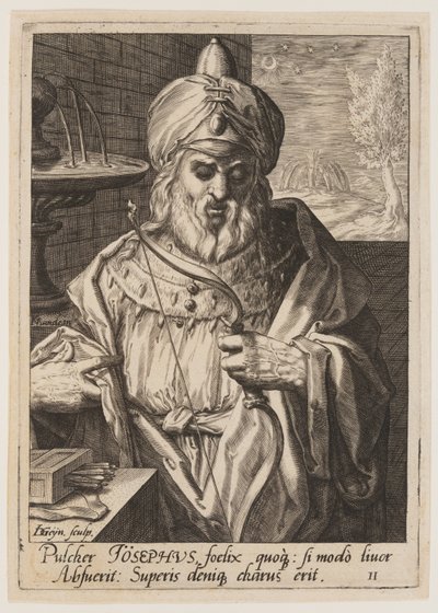 José, de Los doce hijos de Jacob de Jacques de Gheyn II