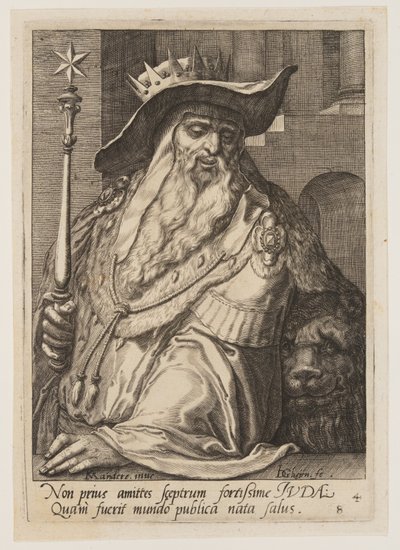 Judá, de Los doce hijos de Jacob de Jacques de Gheyn II