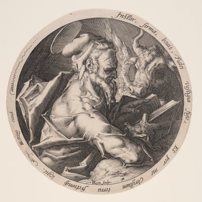 Lucas, de Los Evangelistas de Jacques de Gheyn II