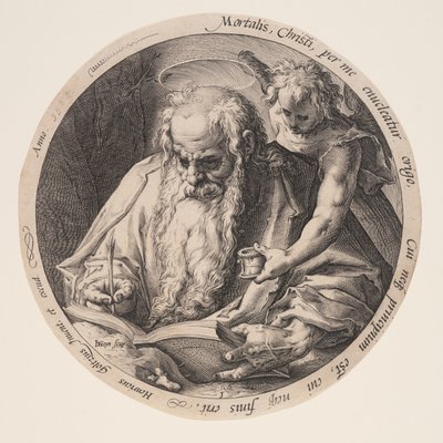Mateo, de Los Evangelistas de Jacques de Gheyn II