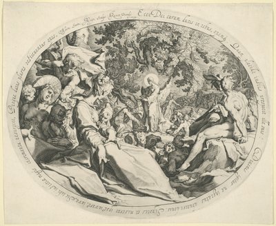 El milagro de los cinco panes de Jacques de Gheyn II