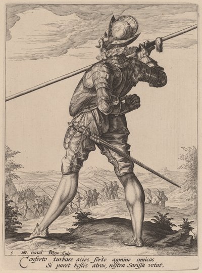 Piquero de Jacques de Gheyn II after Hendrik Goltzius