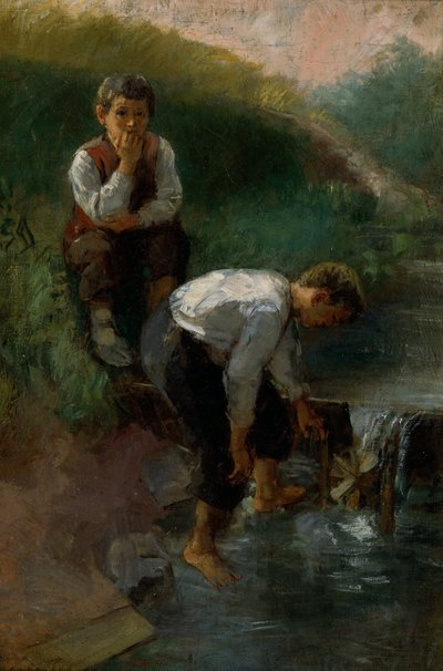 Dos chicos de Jahn Ekenaes