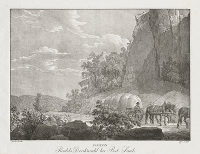 Baiern, Monumento de Riedel en Post-Saal de Jakob Alt