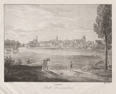 Baiern, Stadt Donauwöhrt de Jakob Alt
