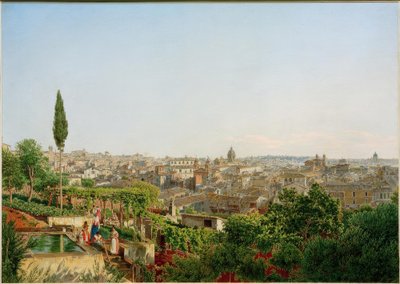 Vista de Roma de Jakob Alt