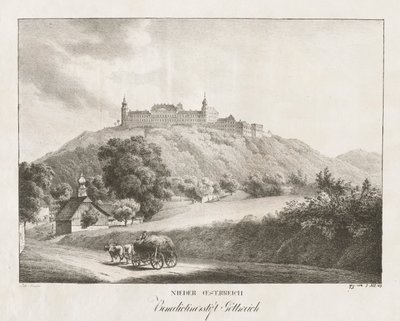 Nieder-Österreich, Benedictinerstift Göttweig, 1819 de Jakob Alt