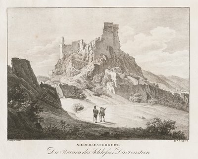 Nieder-Österreich, las ruinas del castillo de Jakob Alt