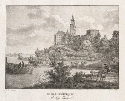 Nieder-oesterreich, Schloss Walseel de Jakob Alt