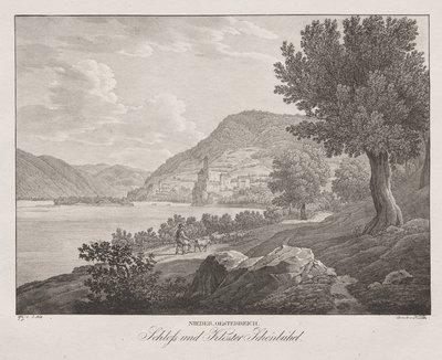 Nieder-oesterreich, Schloss und Kloster Schönbühel de Jakob Alt
