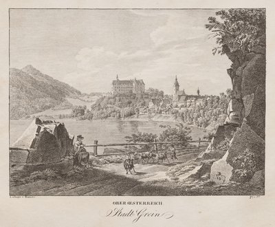 Alta Austria, ciudad de Grein de Jakob Alt