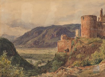 Sigmundskron cerca de Bolzano de Jakob Alt