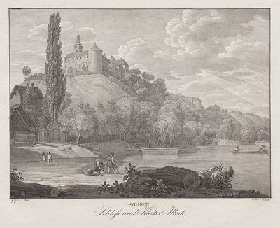 Syrmien, Schloss und Kloster Illock de Jakob Alt