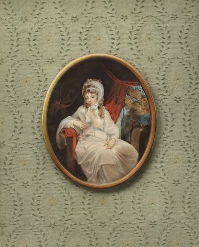 Retrato de una mujer desconocida de Jakob Axel Gillberg