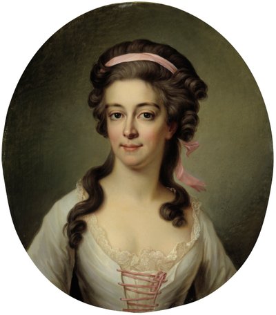 Retrato de la Condesa Maria Eleonora Lewenhaupt, nacida Koskull 1765-1823 de Jakob Björk