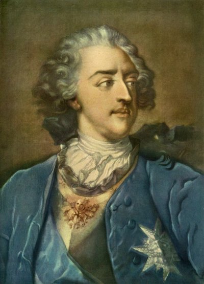Luis XV de Francia de Jakob Christoph Le Blon