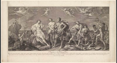 Baco y Ariadna de Jakob Frey (I)
