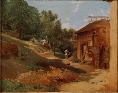 Granja en el Taunus de Jakob Fürchtegott Dielmann