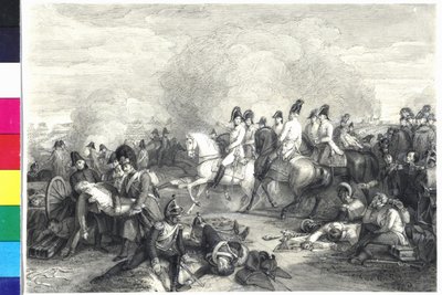 Archiduque Carlos de Austria en la batalla de Aspern de Jakob Groh