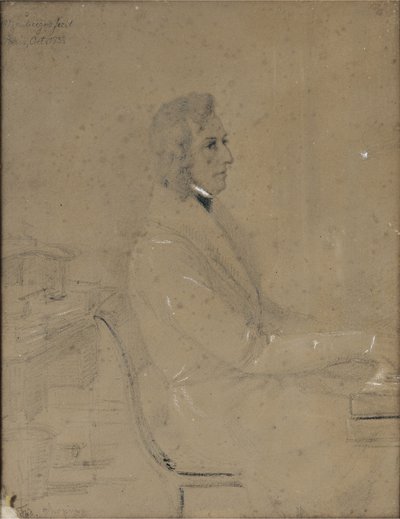 Frédéric Chopin al piano de Jakob Götzenberger