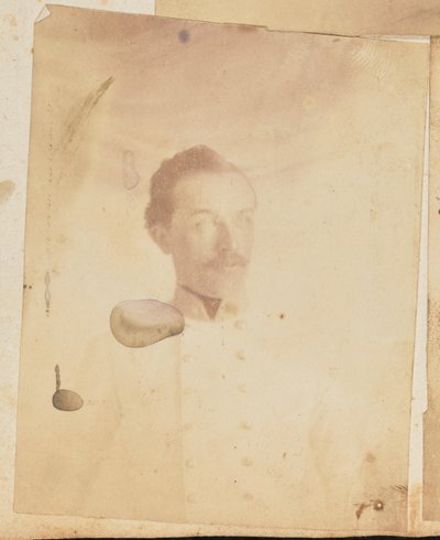 [Retrato de un hombre de uniforme] de Jakob Höflinger