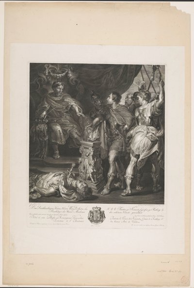 mucio scaevola de Jakob Matthias Schmutzer