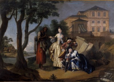 Gitana adivinadora de Jakob Michel