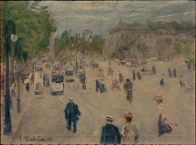 Plaza de la Ópera en Frankfurt am Main de Jakob Nussbaum