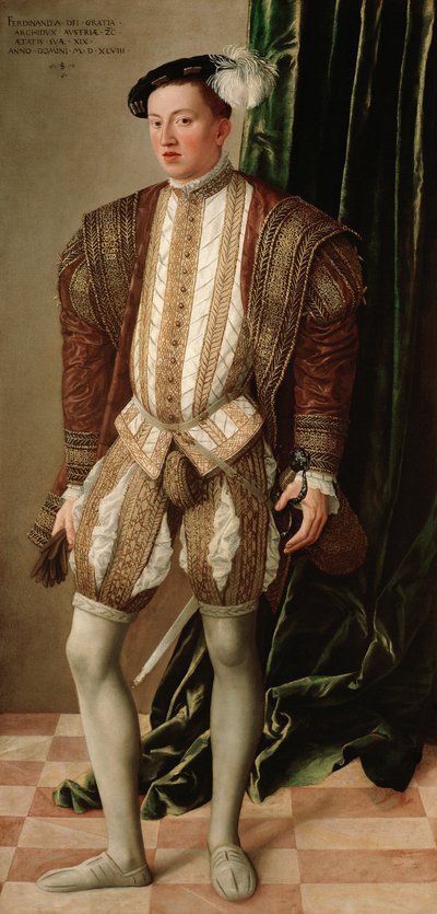 Fernando II de Tirol (de Habsburgo), archiduque de Austria - Retrato de Fernando II (1529-1595), Archiduque de Austria de Jakob Seisenegger