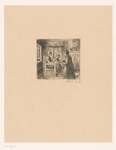 Interior con tres personas
El paciente (título del objeto) de Jakob Smits (signed by artist)