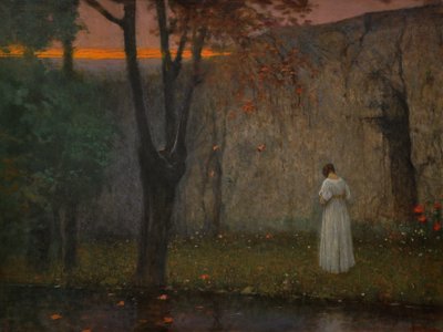Amanecer de otoño, 1910 de Jakub Schikaneder