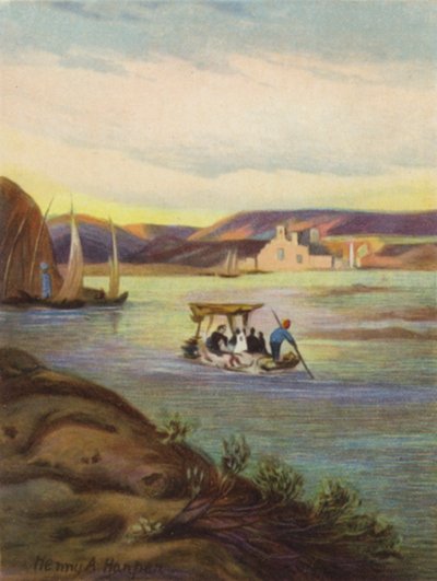 "Bir" en el Éufrates de James (after) Clark