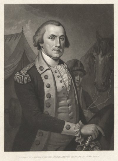 George Washington, pub. 1850 de James (after) Peale