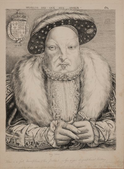 Enrique VIII de James (attr.to) Alexander