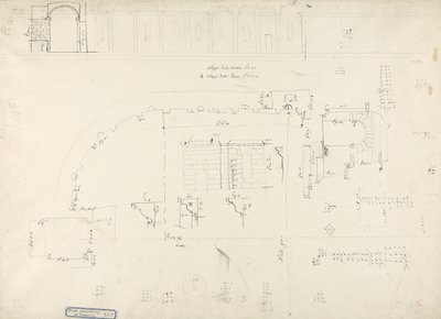 Detalles del templo sobre el manantial en Zaghouan de James 1730 94 Bruce