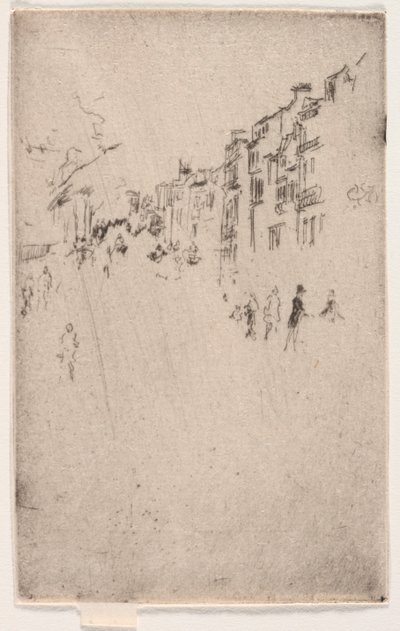 Un fragmento de Piccadilly de James Abbott McNeill Whistler