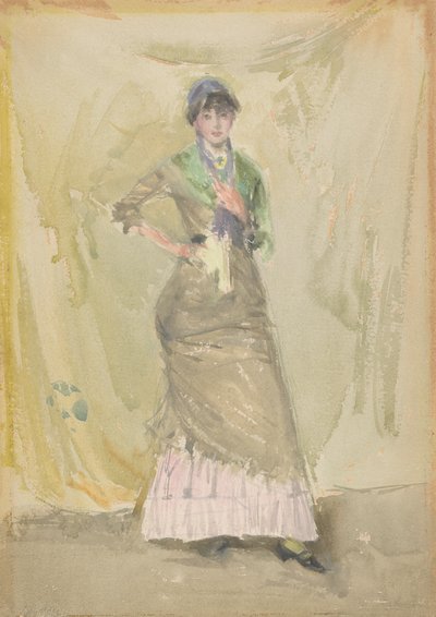 Una nota en verde de James Abbott McNeill Whistler