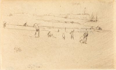 Un boceto en Dieppe de James Abbott McNeill Whistler
