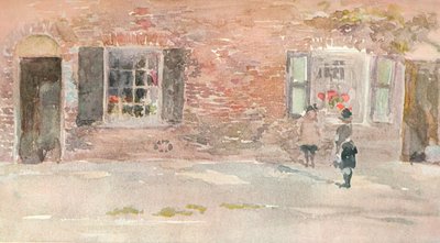 Un estudio, del boceto en acuarela de J McNeill Whistler, c1880s 1903-1904 de James Abbott McNeill Whistler