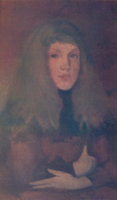 Un estudio en rosa y marrón, c1884, 1904 de James Abbott McNeill Whistler