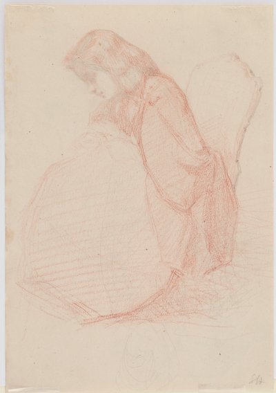 Un dibujo de dos caras de Fumette y Payasos Bailarines de James Abbott McNeill Whistler