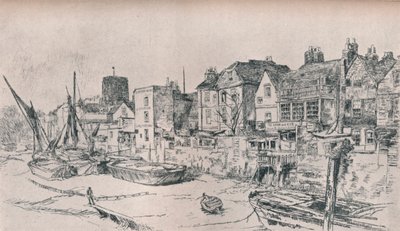 Adán y Eva: Old Chelsea, 1879 de James Abbott McNeill Whistler